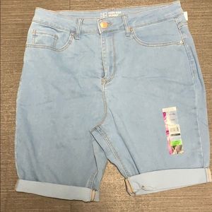 Custom made high rise shorts